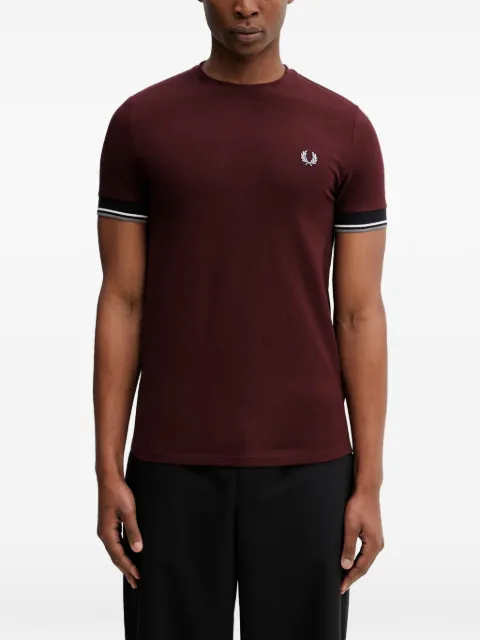 Fred Perry tipping-detail T-shirt
