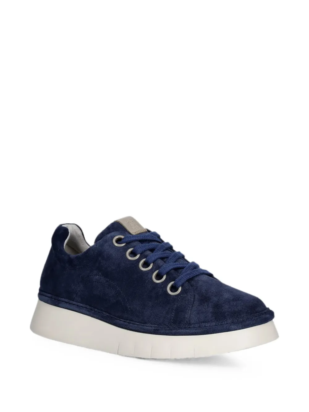 Fly London suede lace-up sneakers Blauw