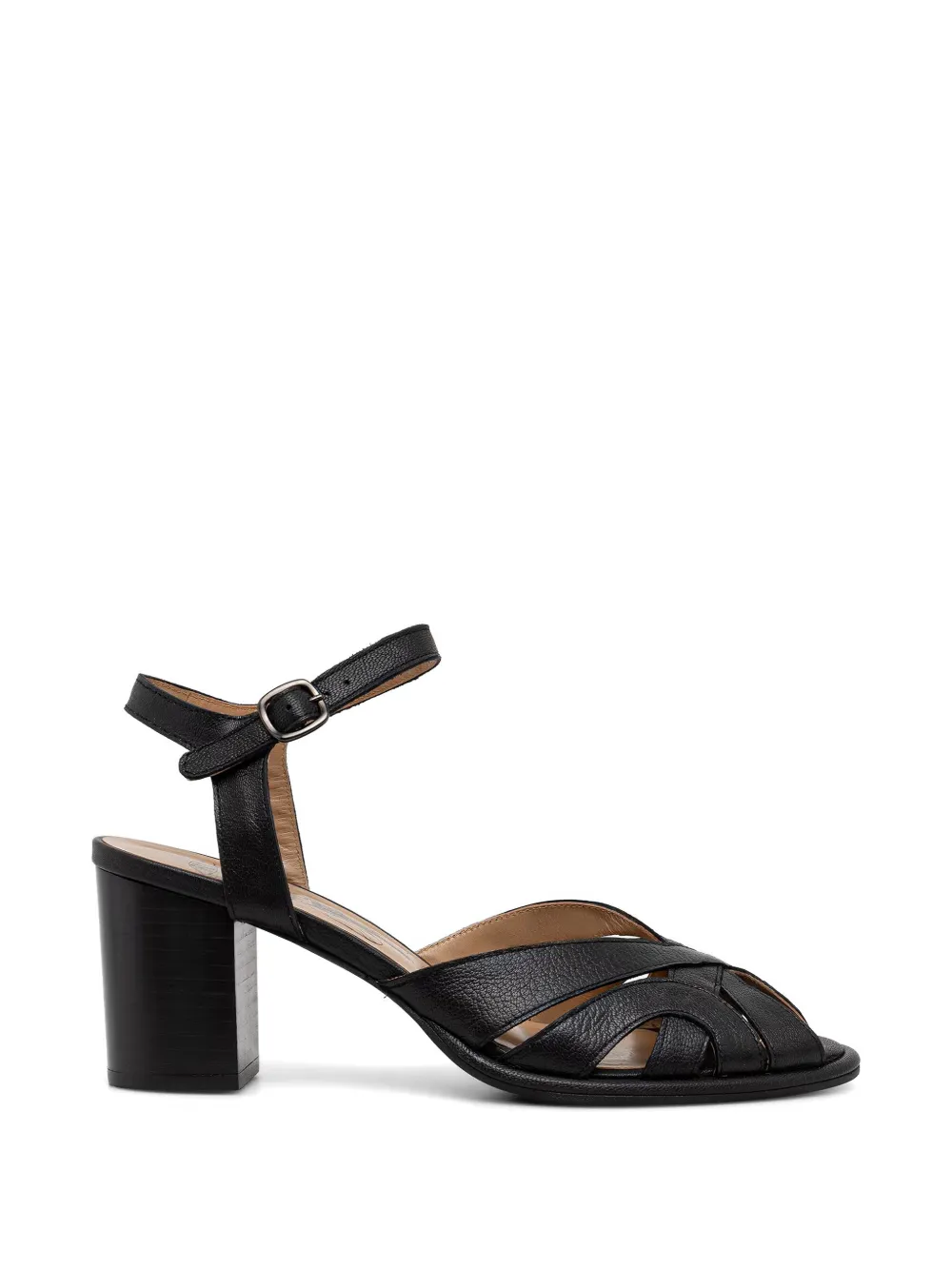 Fly London strappy block-heel pumps Zwart