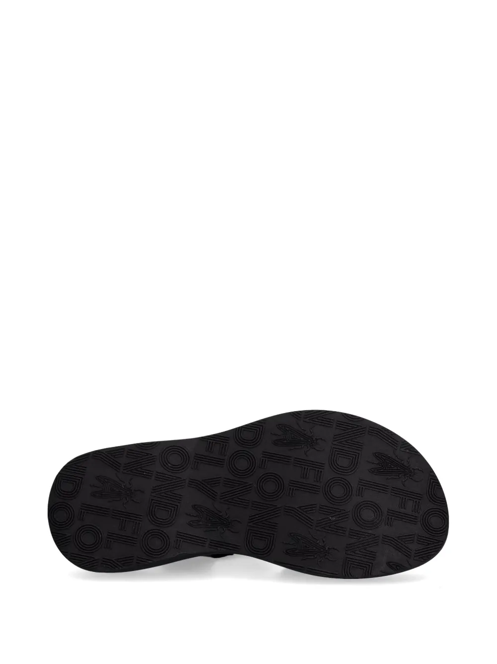 Fly London buckle-fastening leather sandals Zwart