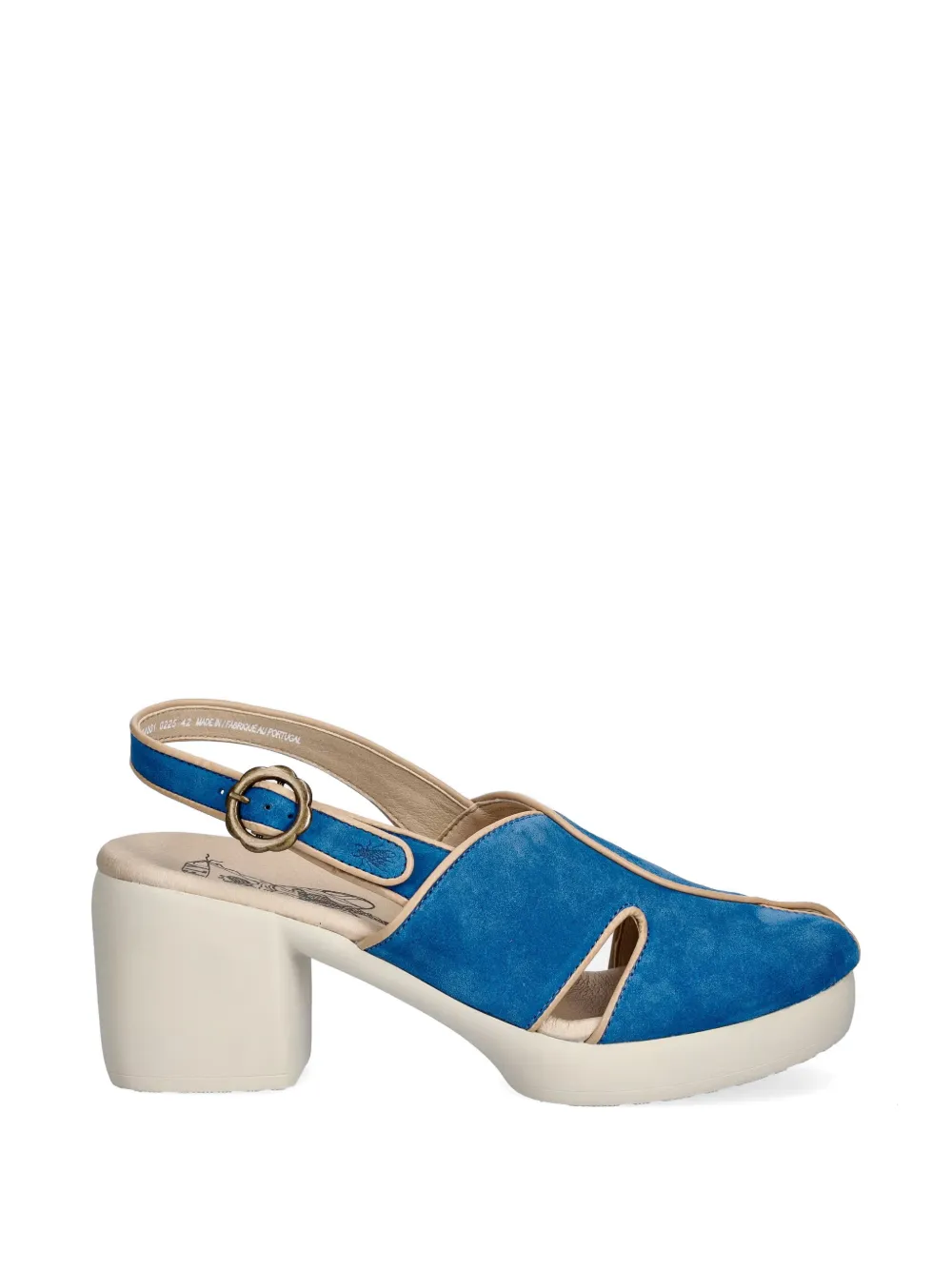 Fly London buckle-fastening slingback sandals Blauw