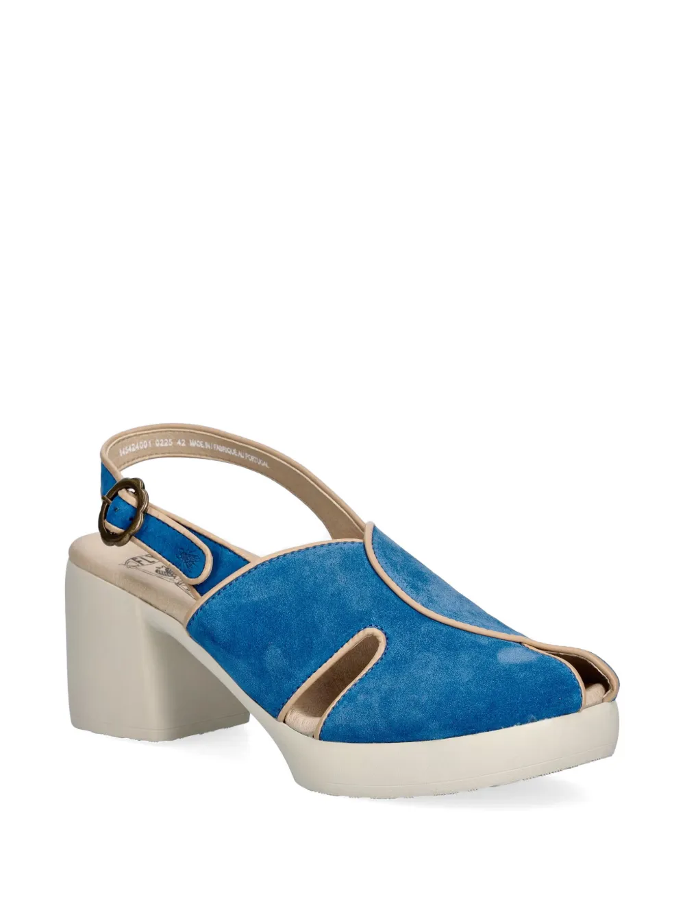 Fly London buckle-fastening slingback sandals Blauw