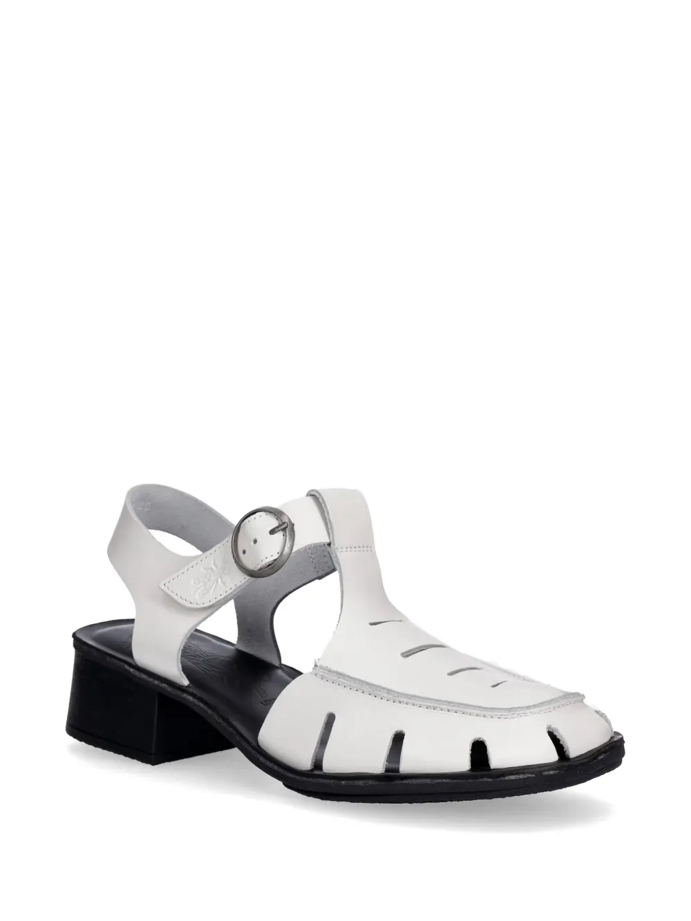 Fly London buckle-fastening cut-out sandals Wit