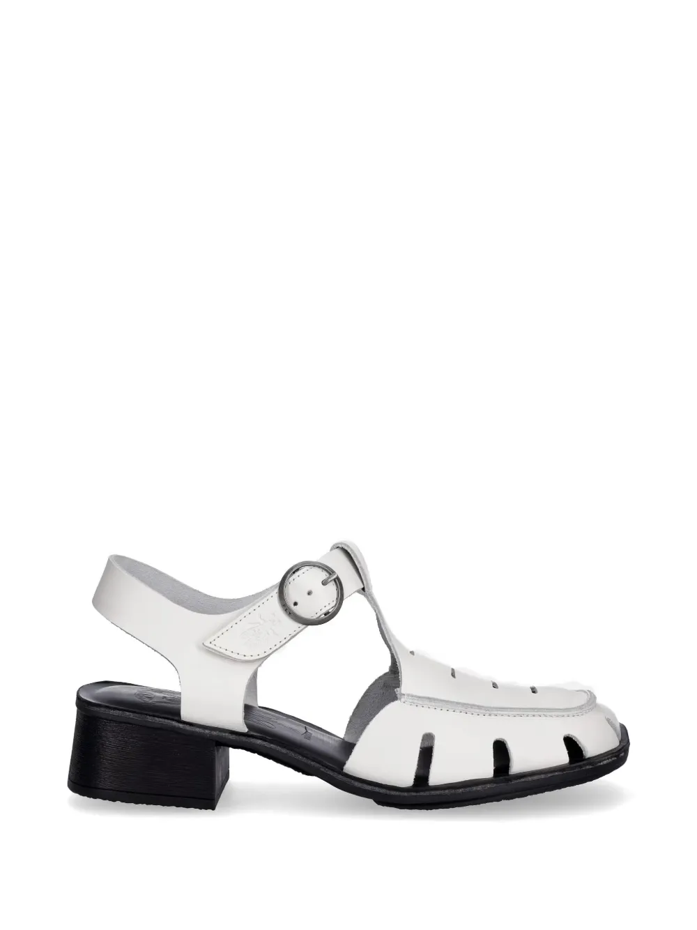 Fly London buckle-fastening cut-out sandals Wit