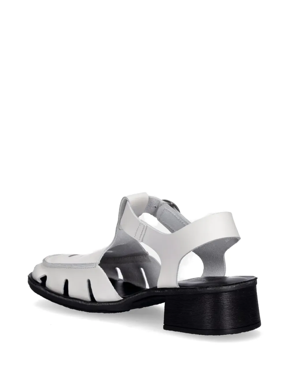 Fly London buckle-fastening cut-out sandals Wit