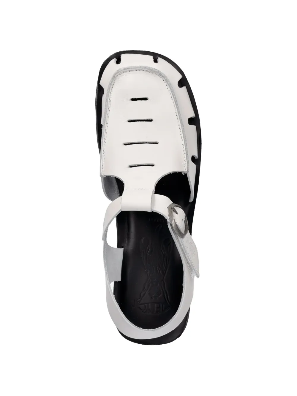 Fly London buckle-fastening cut-out sandals Wit
