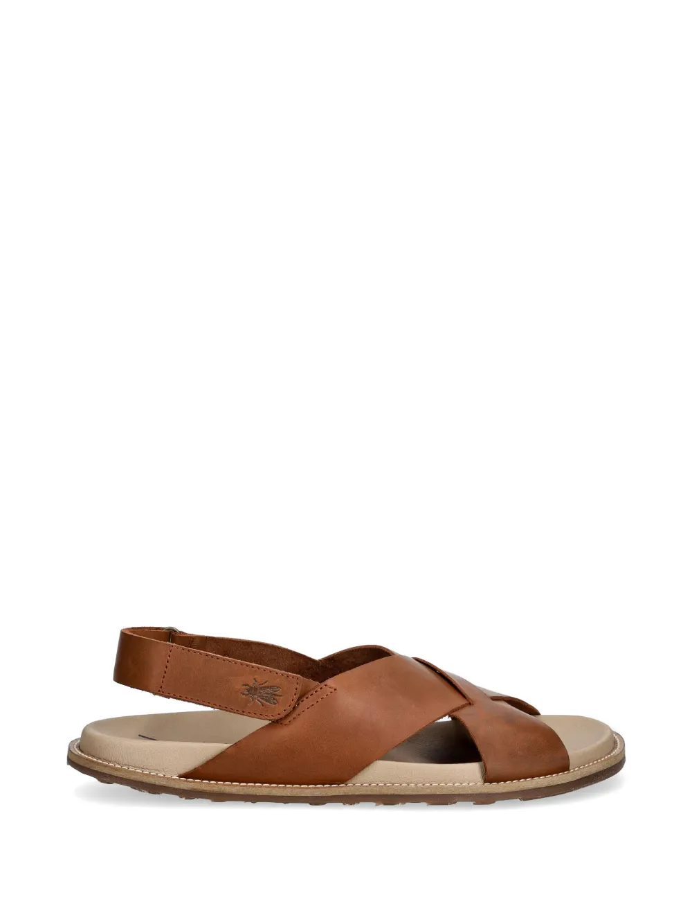 Fly London crossover-strap slingback sandals - Braun