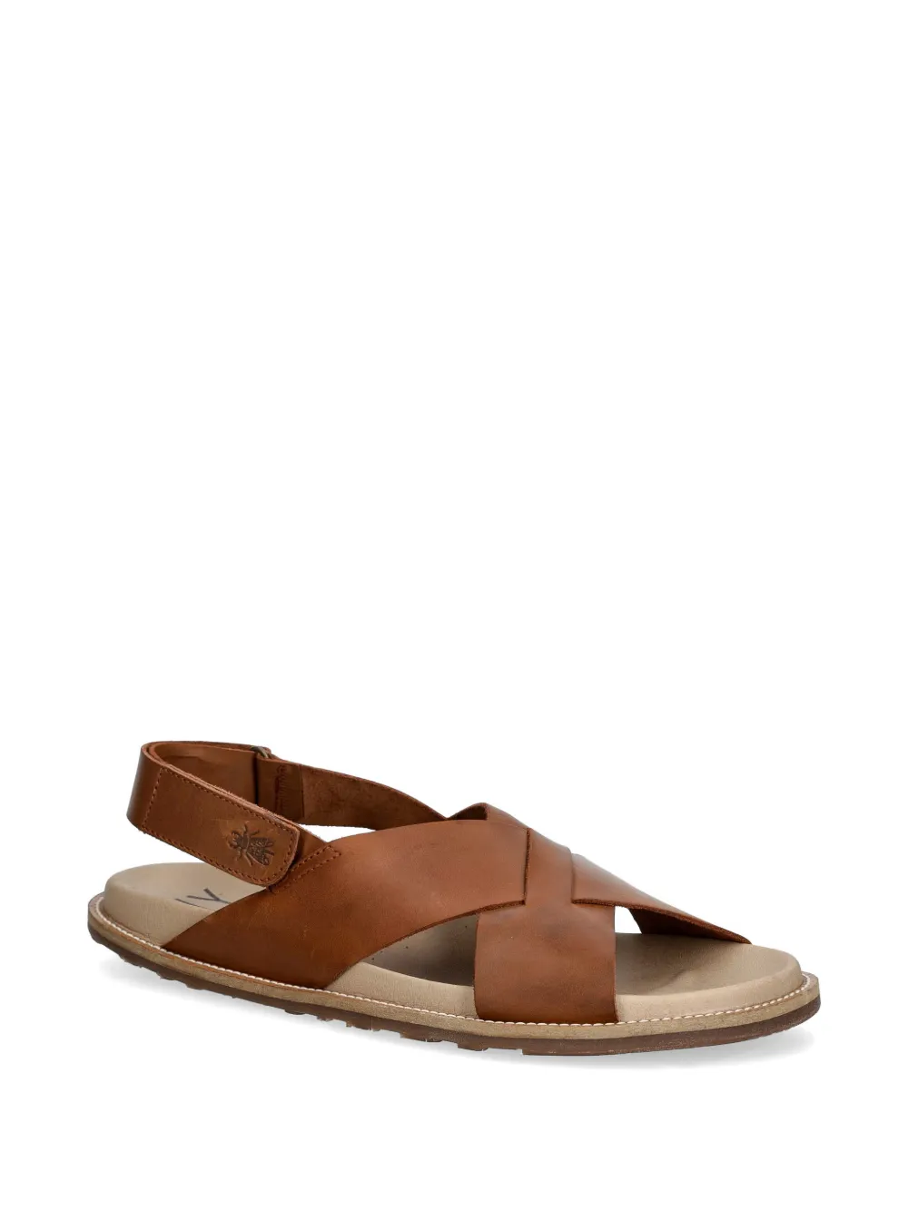 Fly London crossover-strap slingback sandals Bruin