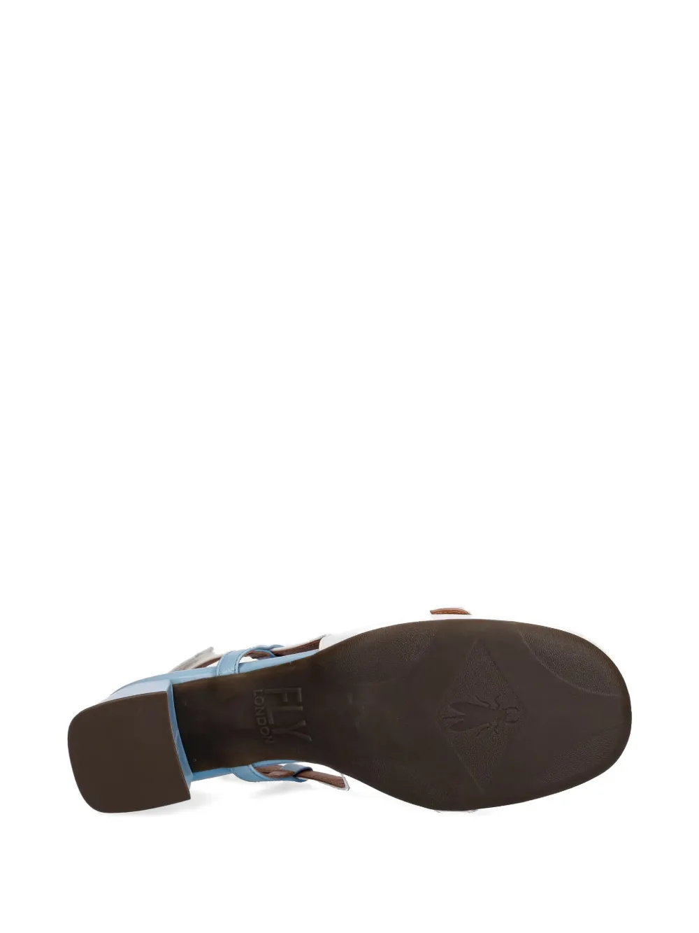 Fly London buckle-detail slingback pumps Wit