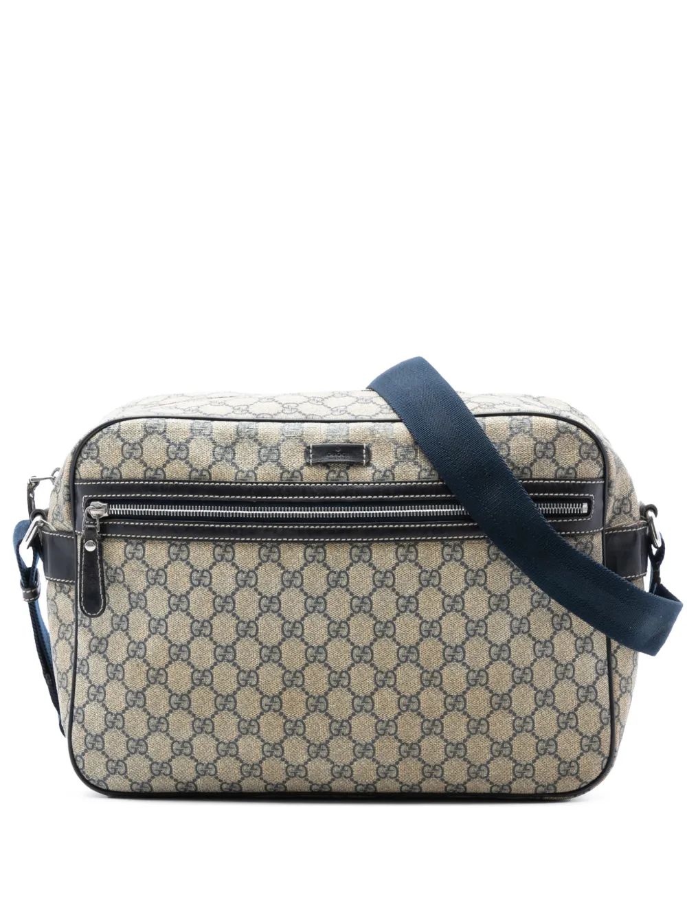 Gucci Pre-Owned 2016-2025 GG Supreme crossbody bag - Toni neutri