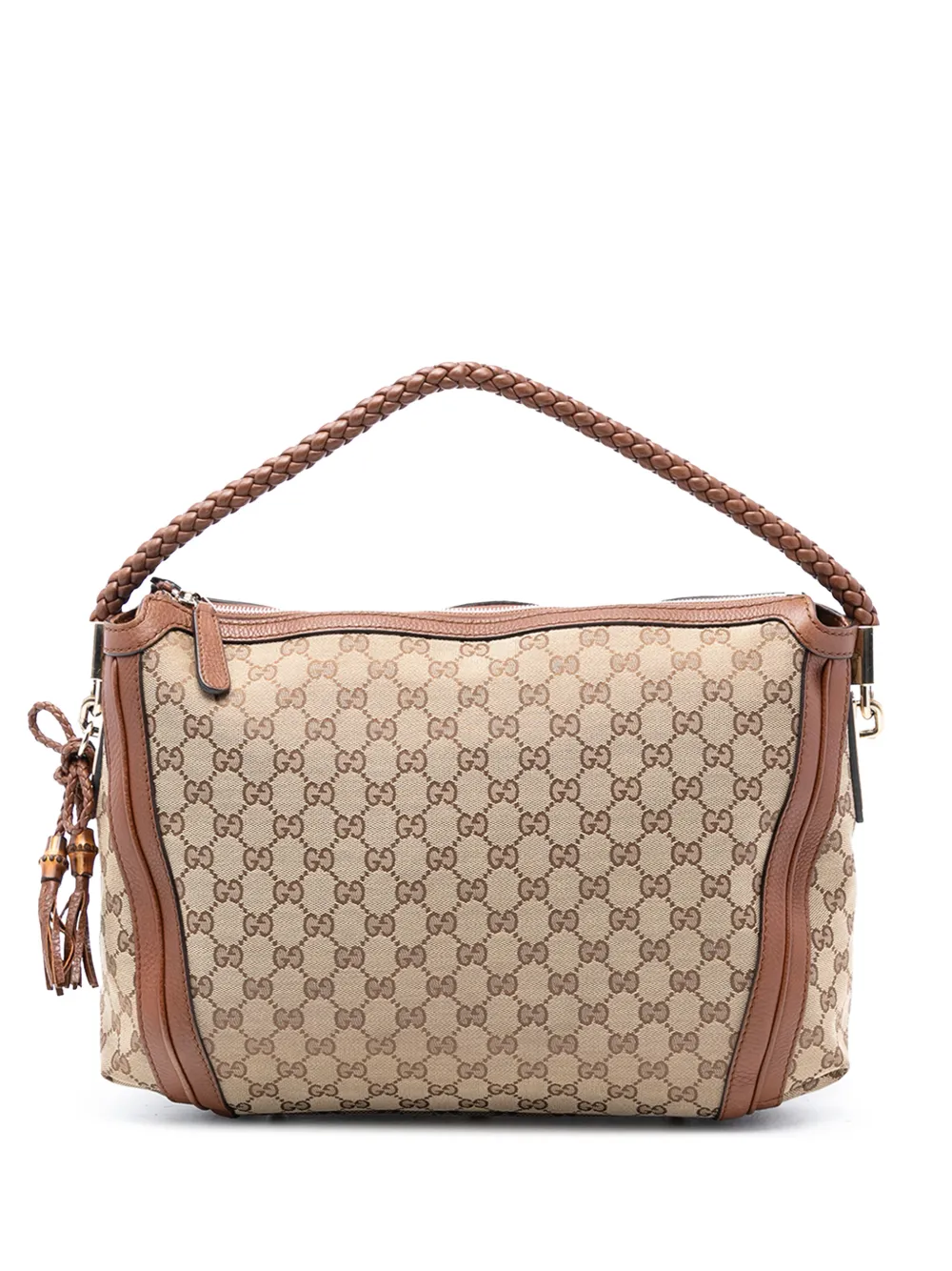 Gucci Pre-Owned 2016-2026 Medium GG Canvas Bella shoulder bag - Toni neutri