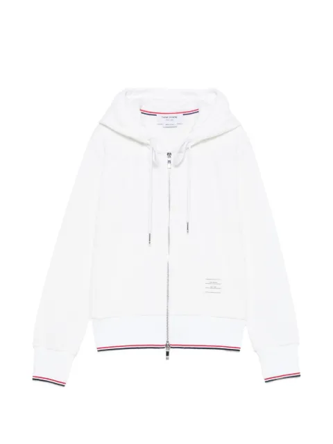 Thom Browne logo-patch hoodie