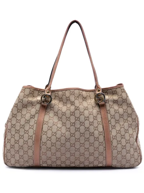 Gucci Pre-Owned 2016-2025 Large GG Canvas Twins tote bag