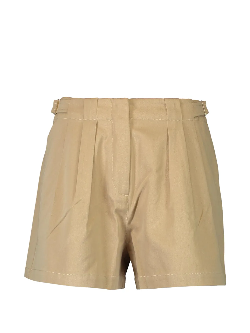 Ulla Johnson belt pleated shorts - Toni neutri