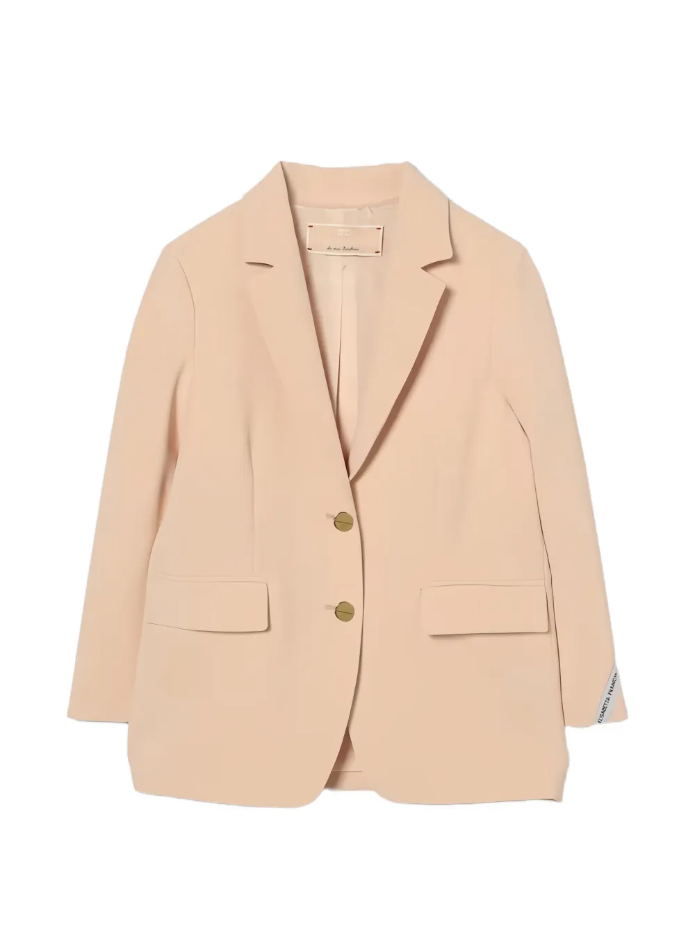 Elisabetta Franchi La Mia Bambina single-breasted blazer - Toni neutri