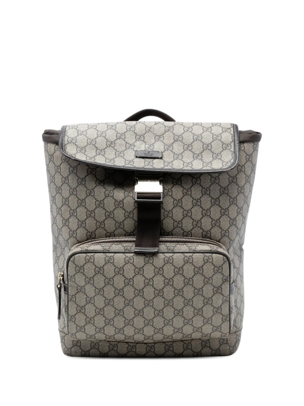 Gucci Pre-Owned 2016-2025 GG Supreme backpack - Nude