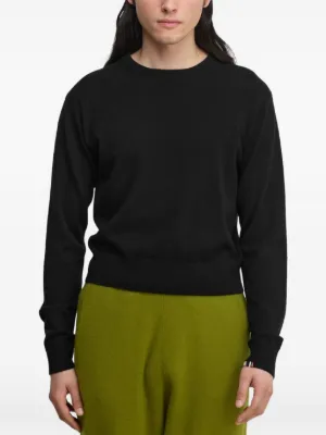 Rick Owens オープンバック リブセーター | ブラック | FARFETCH JP