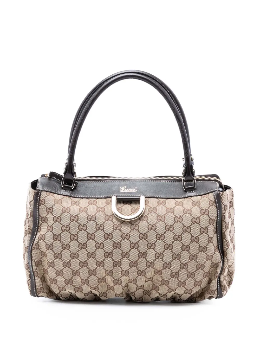 Gucci Pre-Owned 2016-2026 GG Canvas Abbey D Ring tote bag - Toni neutri