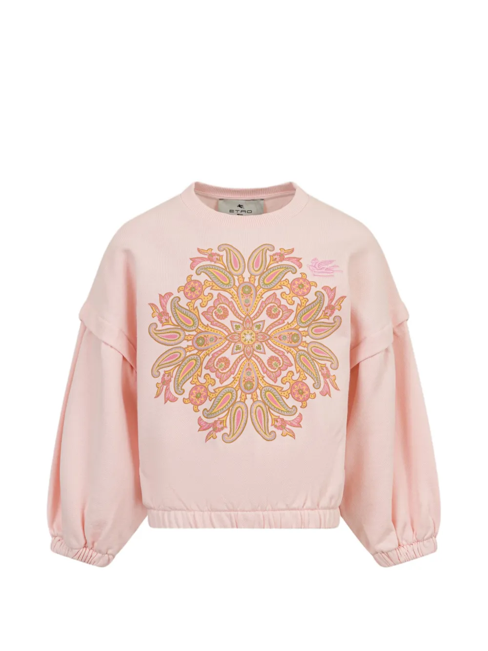 ETRO KIDS paisley printed sweatshirt - Rosa