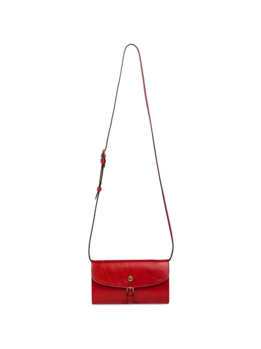 ETRO Pony Portemonnaie mit Schnalle - Rot
