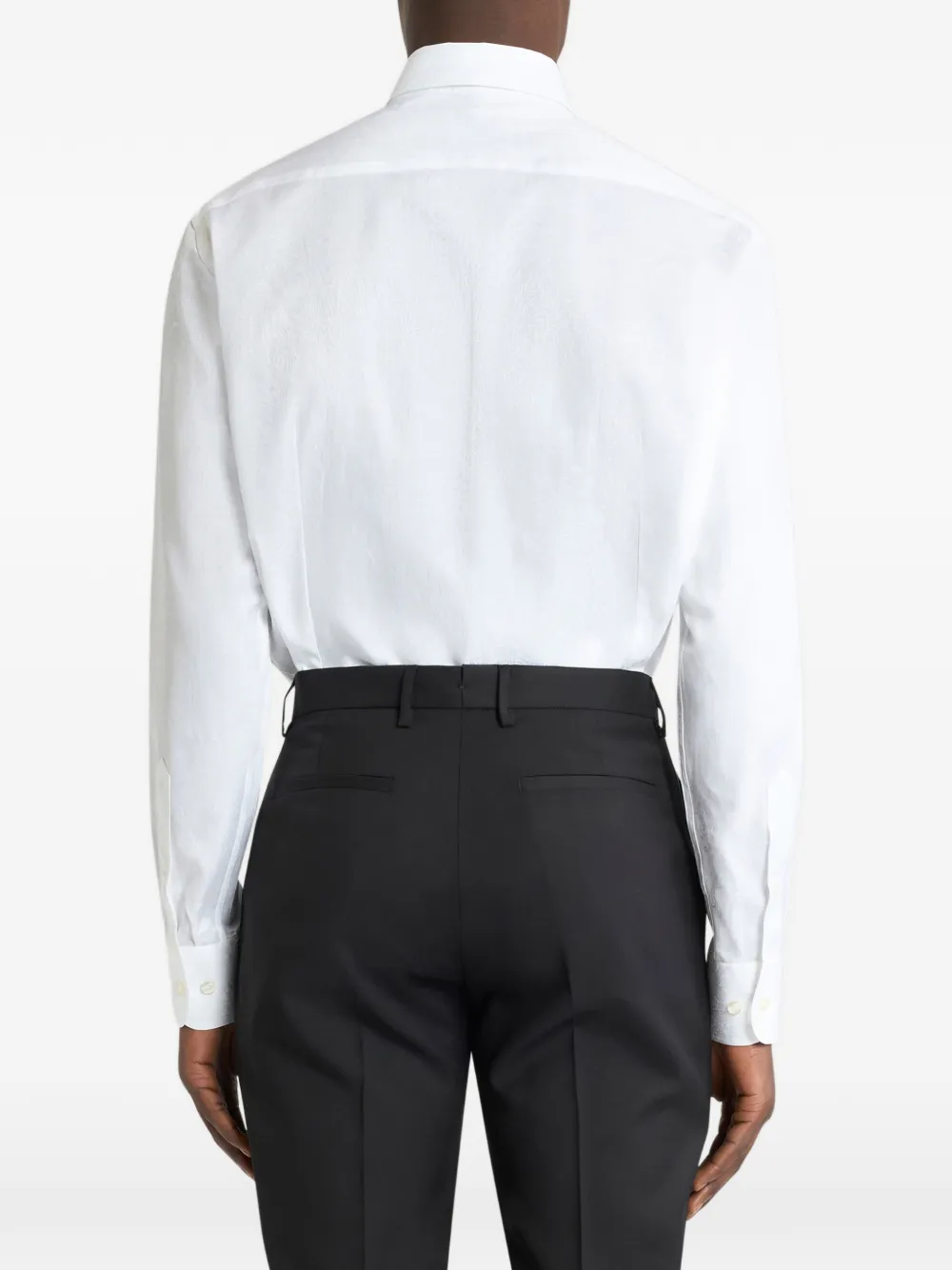 ETRO Overhemd met jacquard patroon Wit