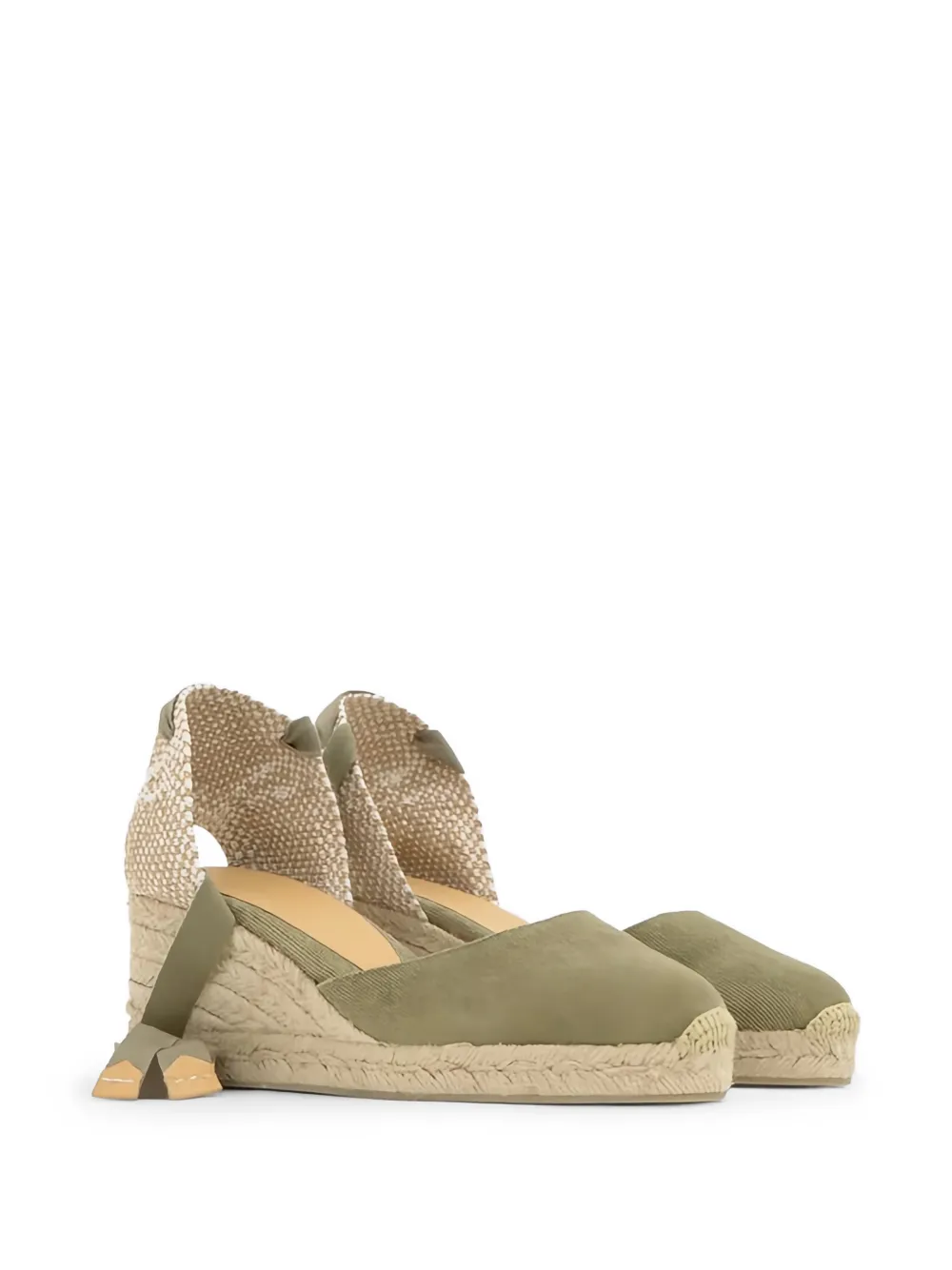 Castañer Carina canvas espadrilles Groen