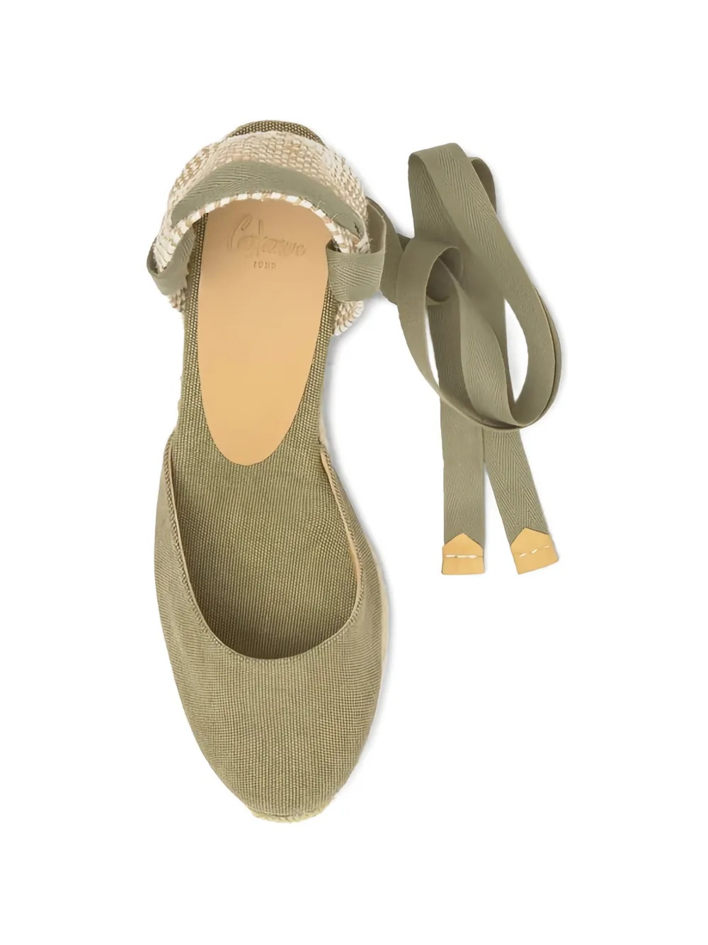 Castañer Carina canvas espadrilles Groen