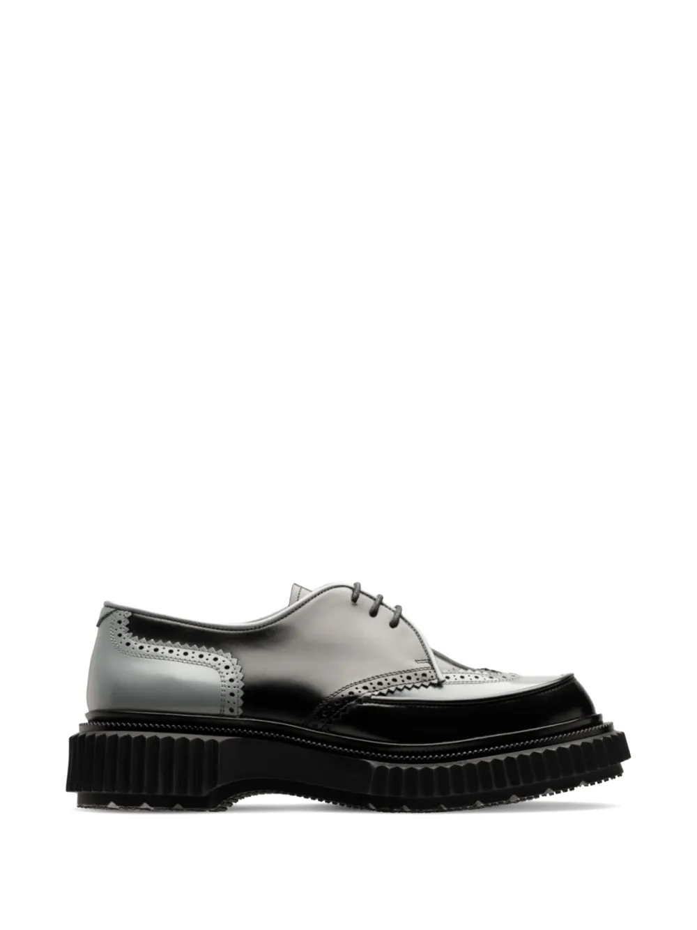Adieu Paris brogue detail loafers - Nero