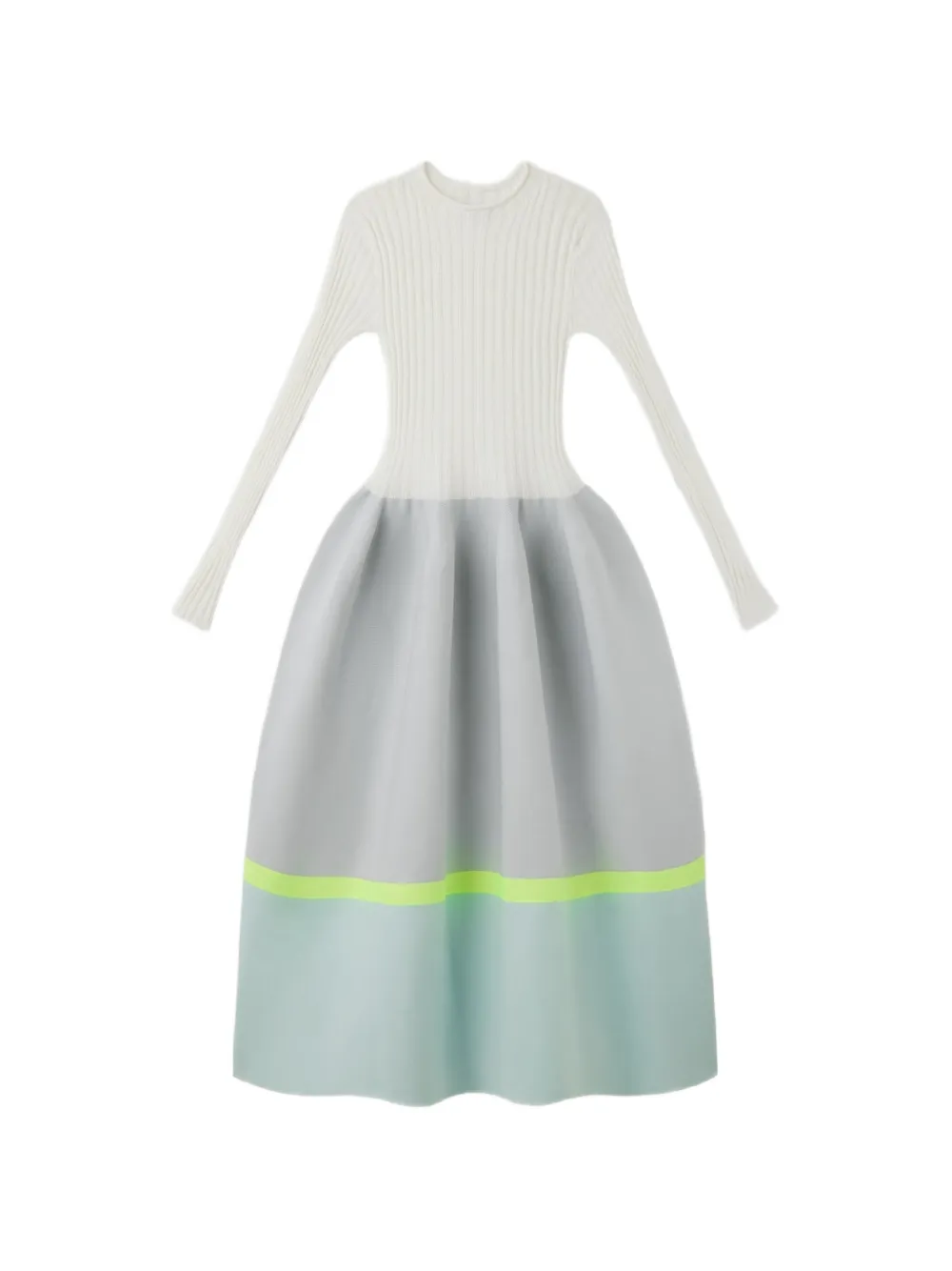 CFCL Abito con inserti - Grigio