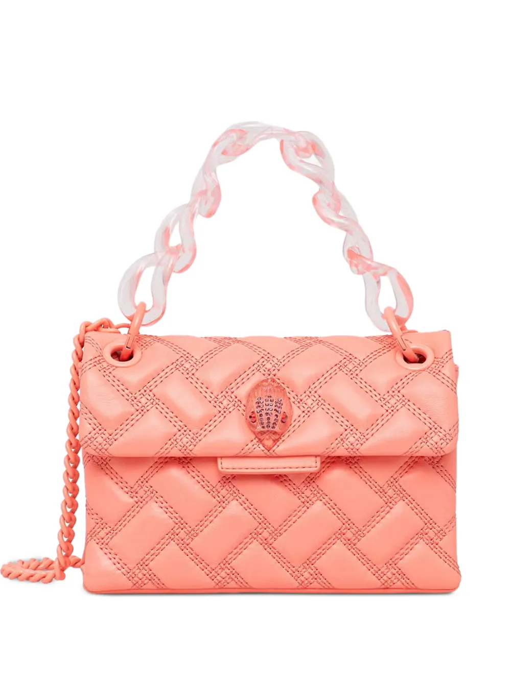Kurt Geiger London Kensington quilted shoulder bag - Pink