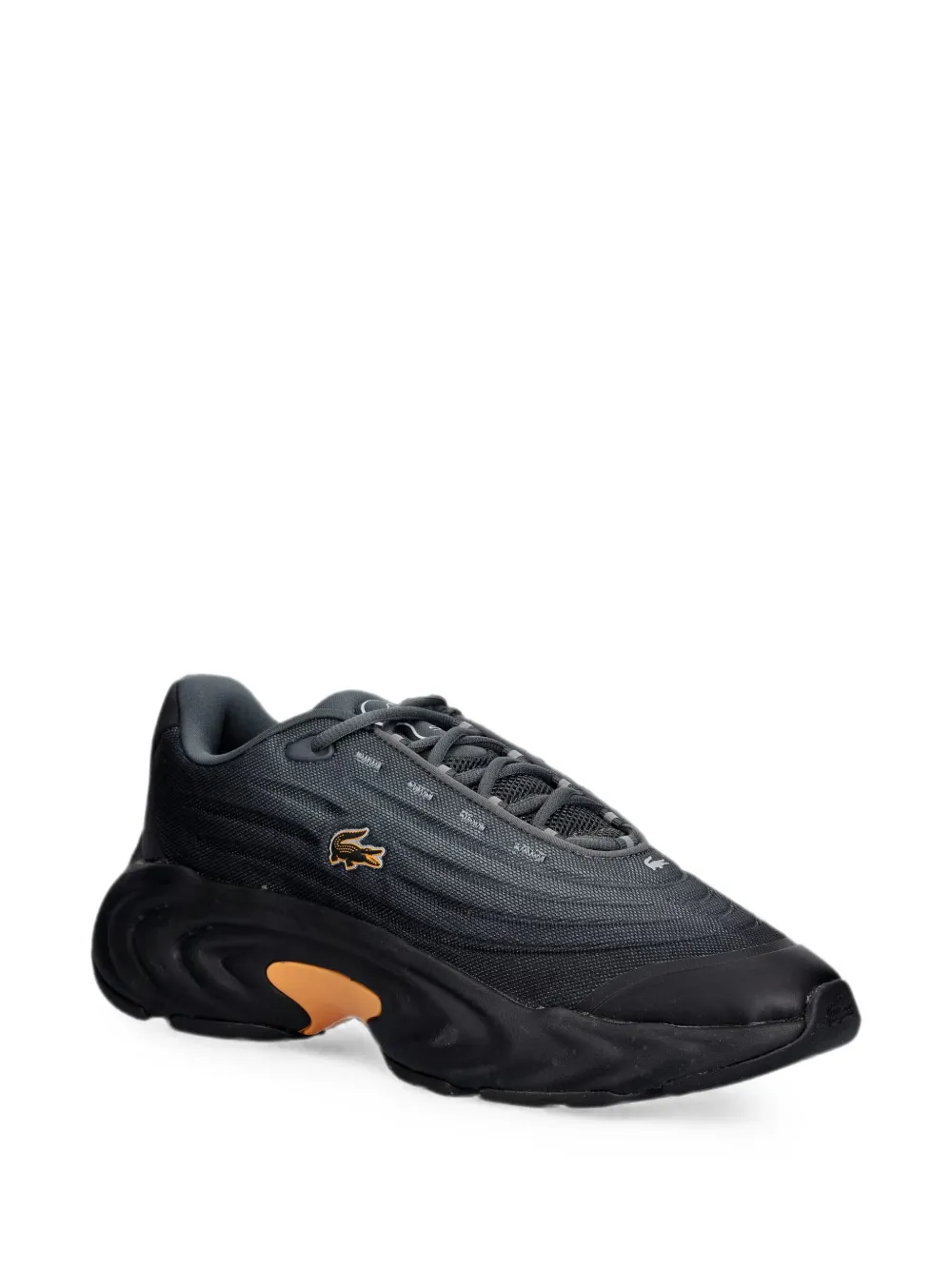 Lacoste Spinor logo-patch chunky-sole sneakers Grijs