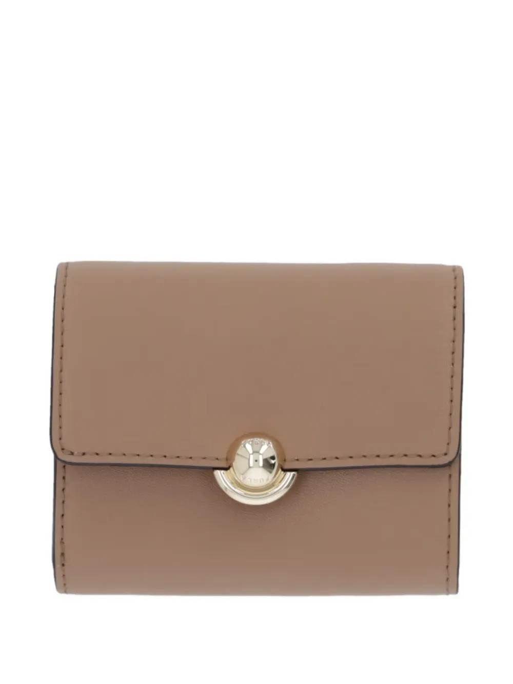 Furla leather wallet - Toni neutri