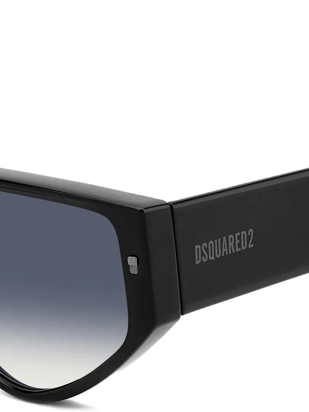 DSQUARED2 EYEWEAR Zonnebril met geometrisch montuur Zwart