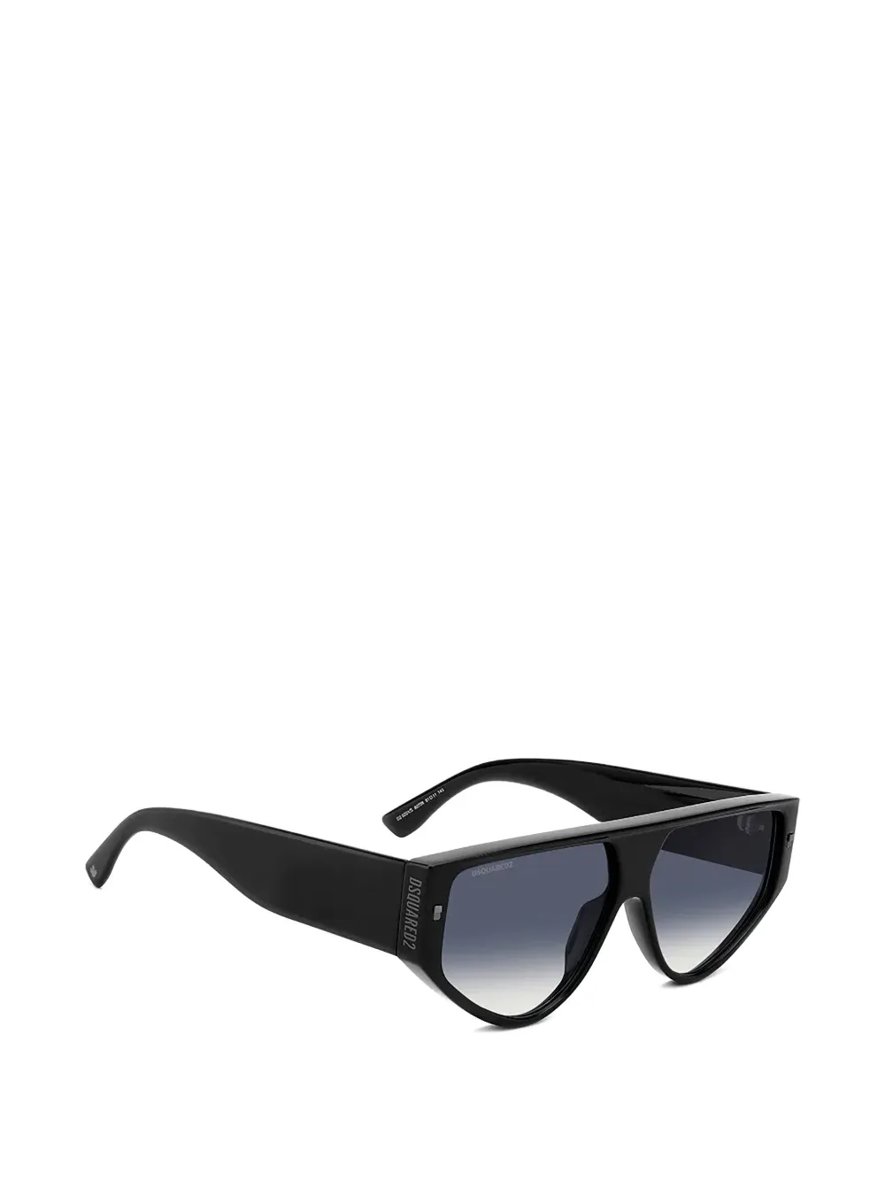 DSQUARED2 EYEWEAR Zonnebril met geometrisch montuur Zwart