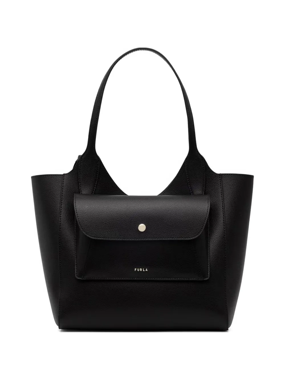 Furla small Lea leather tote bag - Nero