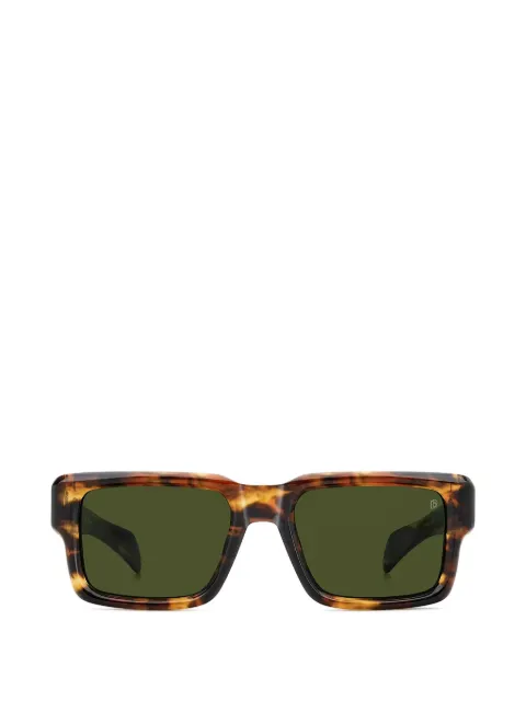 DAVID BECKHAM EYEWEAR tortoiseshell-effect rectangle-frame sunglasses