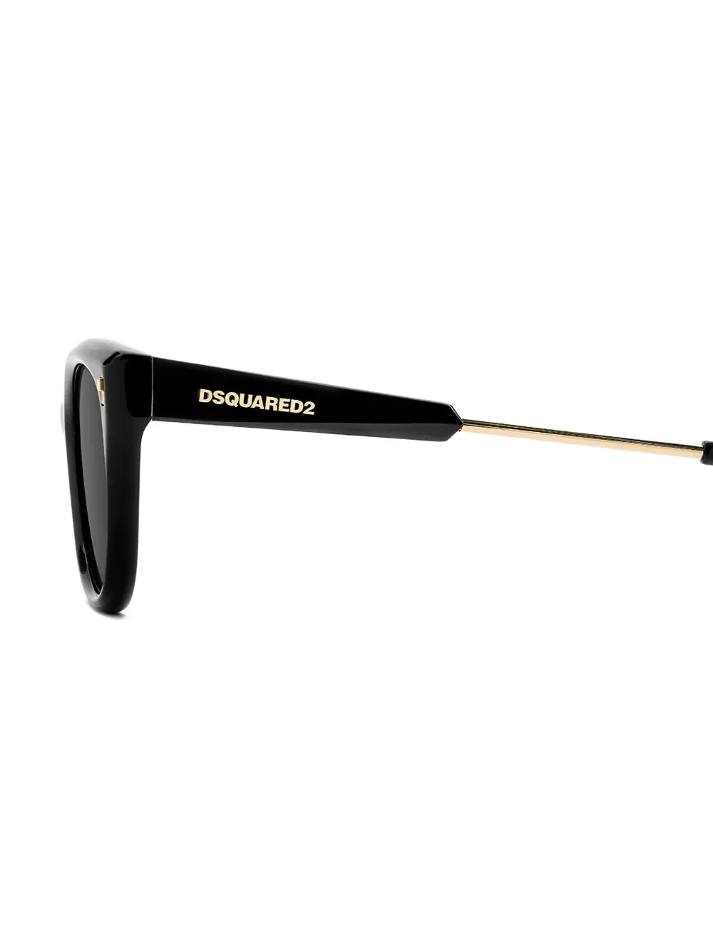 DSQUARED2 EYEWEAR Zonnebril met cat-eye montuur Zwart