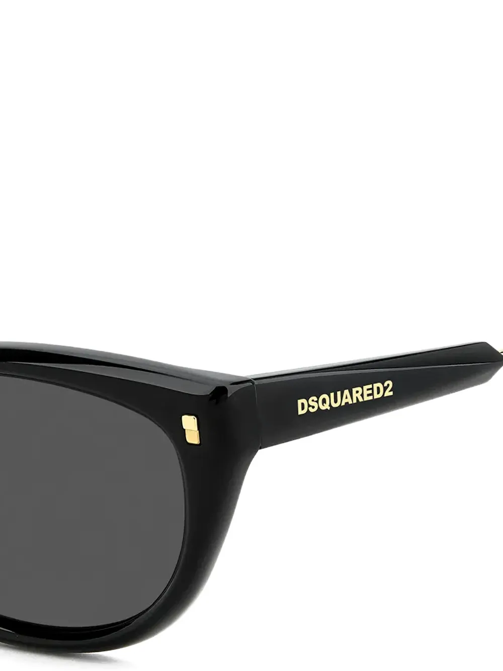 DSQUARED2 EYEWEAR Zonnebril met cat-eye montuur Zwart
