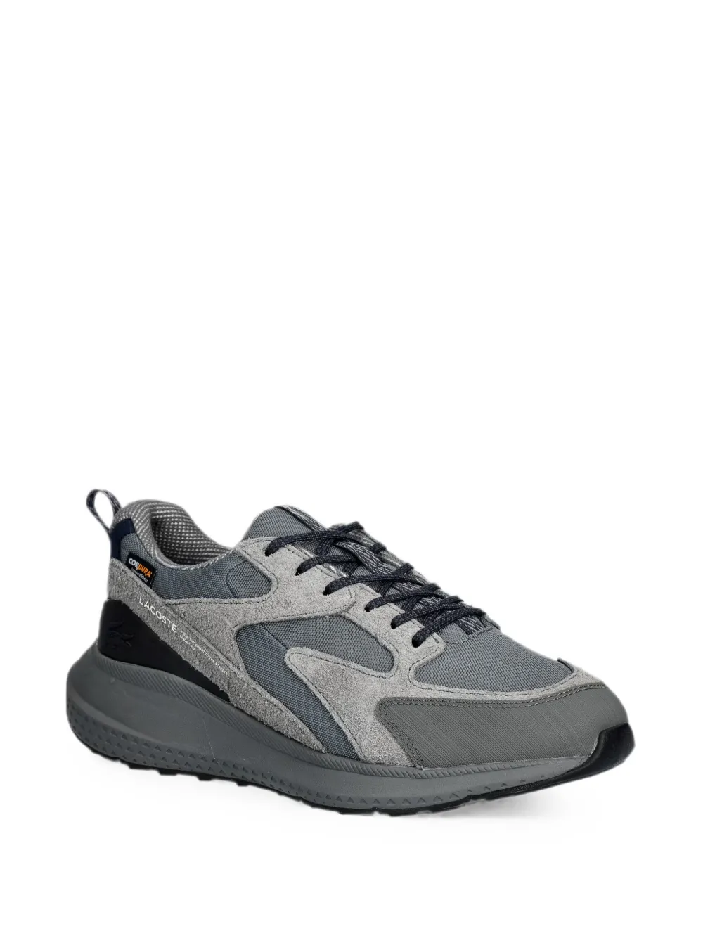 Lacoste L003 Evo panelled mesh-trim sneakers Grijs