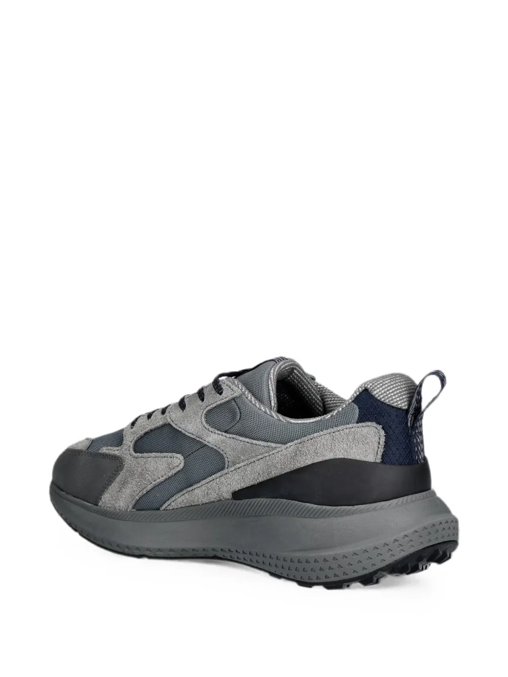 Lacoste L003 Evo panelled mesh-trim sneakers Grijs