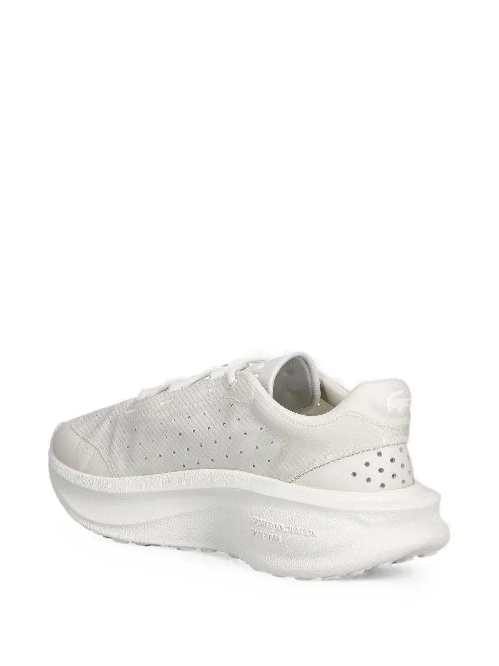 Lacoste Neo Run Active sneakers met logo-patch en geperforeerde details Wit