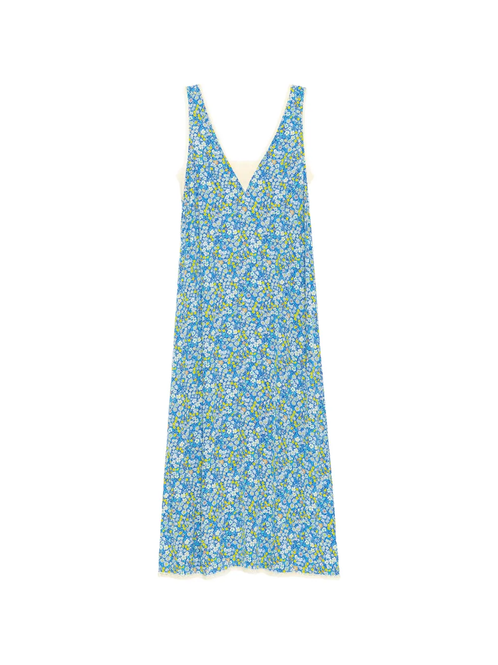 Zadig&Voltaire Renzo floral-print midi dress - Blu