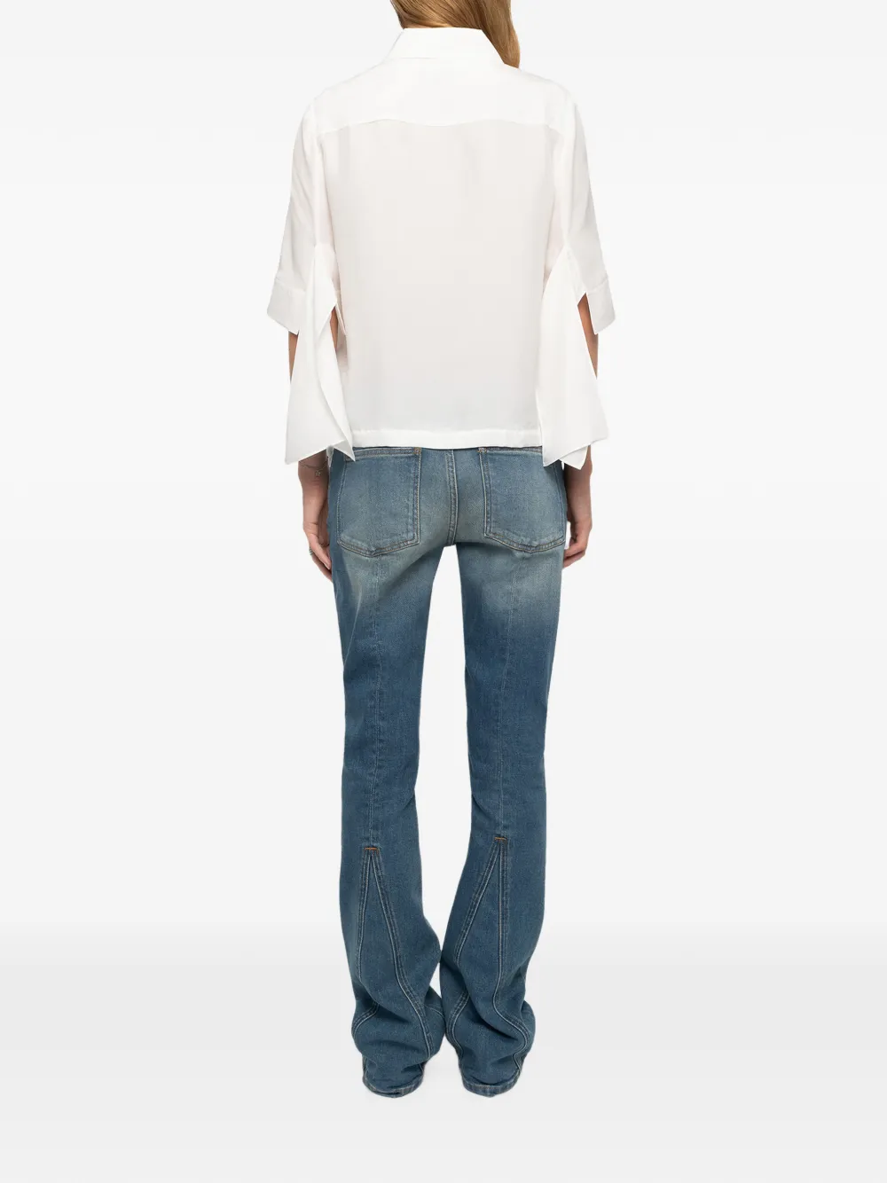 Zadig&Voltaire Telmy zijden blouse Wit