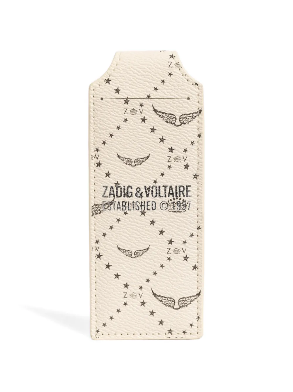 Zadig&Voltaire Gepäckanhänger mit Logo-Print - Nude