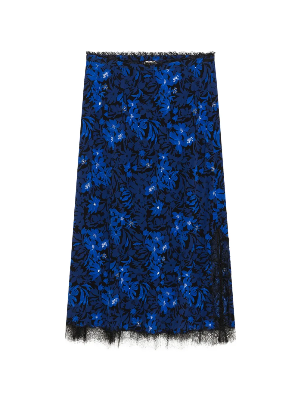 Zadig&Voltaire jupe Jarvis à coupe mi-longue - Bleu Zadig&Voltaire jupe Jarvis à coupe mi-longue - Bleu