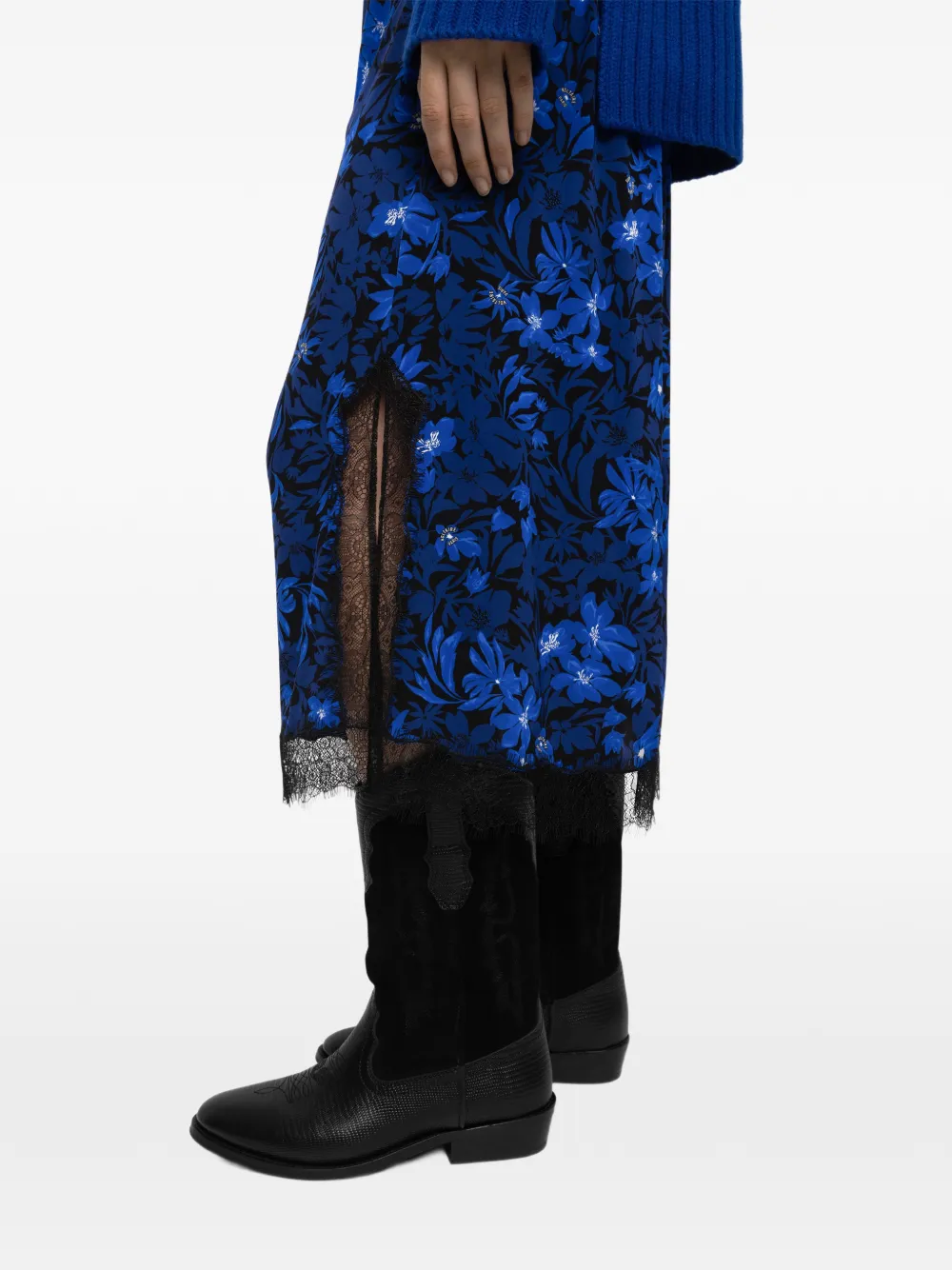 Zadig&Voltaire Jarvis midi-rok Blauw