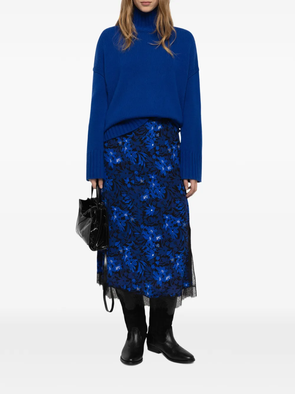 Zadig&Voltaire Jarvis midi-rok Blauw