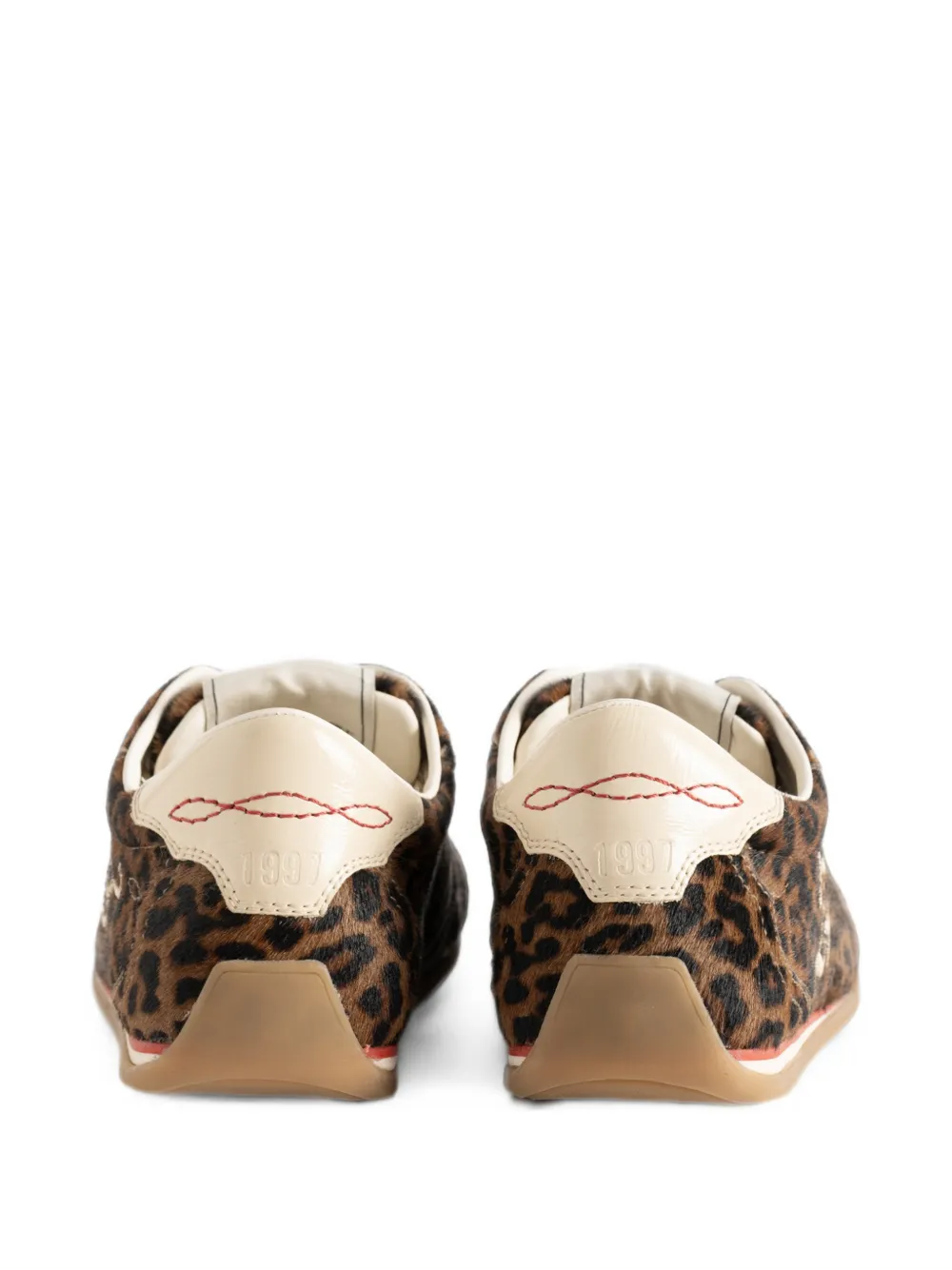 Zadig&Voltaire ZV leo pony Dance sneakers Bruin