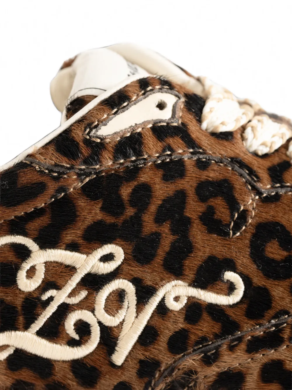 Zadig&Voltaire ZV leo pony Dance sneakers Bruin