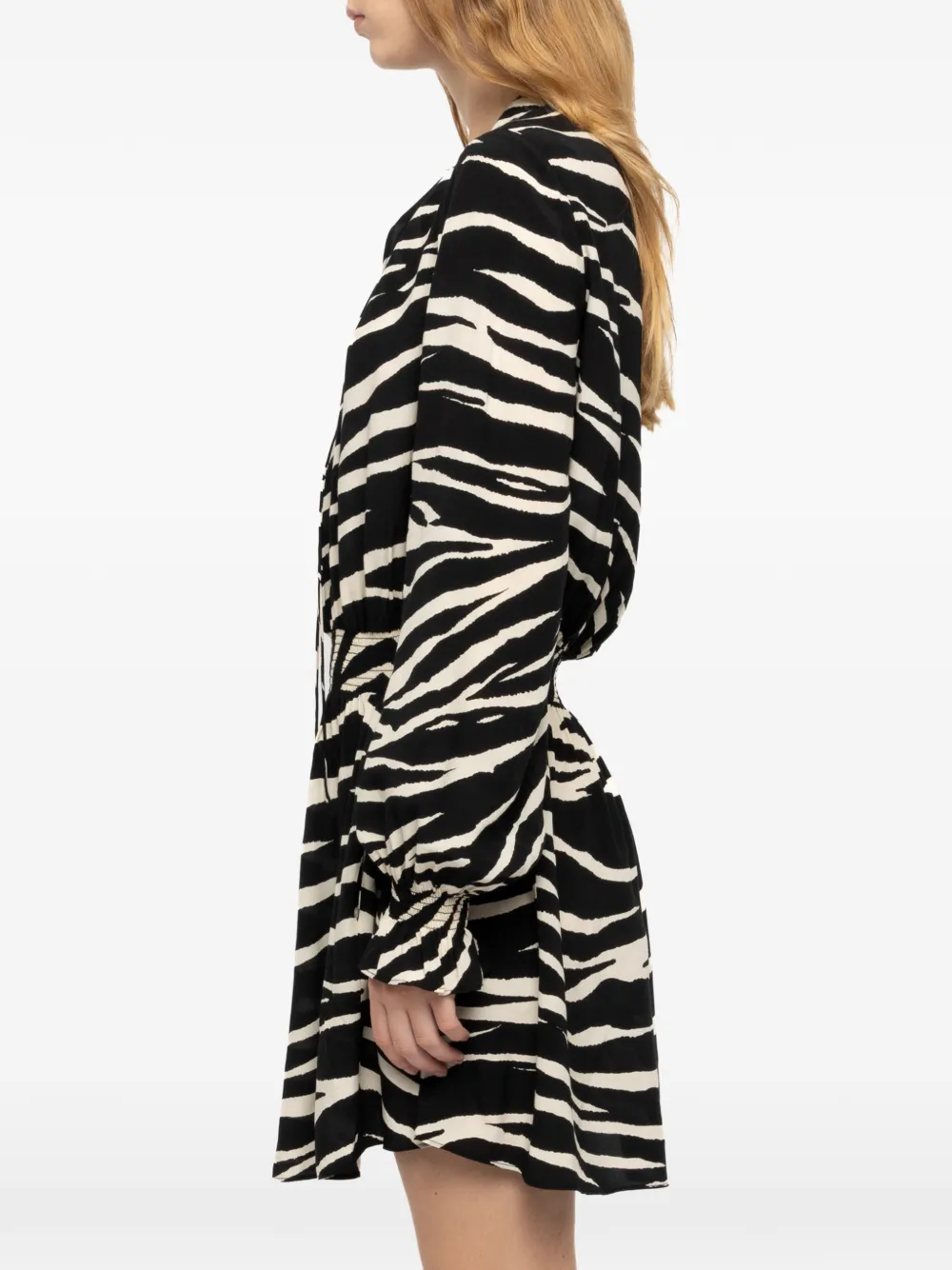 Zadig&Voltaire Rayados jurk Zwart